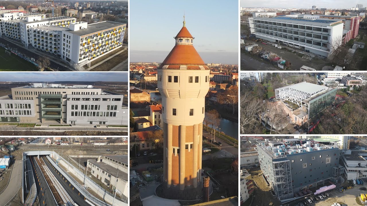 Retrospectiva a 20 de șantiere publice din Timișoara la finalul anului 2025