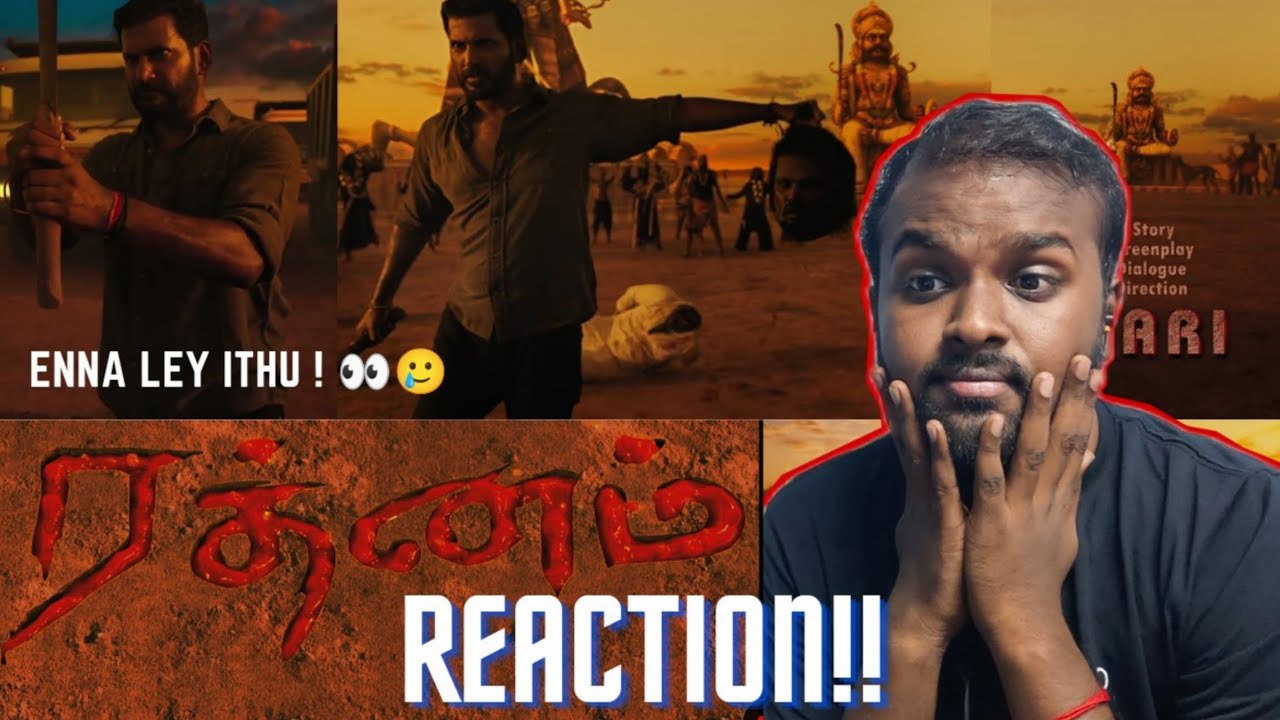 Ratnam 1st Shot Teaser | REACTION!! | Vishal | Hari | Devi Sri Prasad | Vishal 34