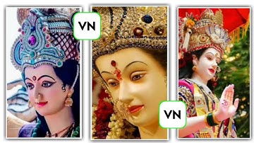 Navratri Status Video Editing VN App | Durga Puja Status Video Editing Tutorial Vnapp