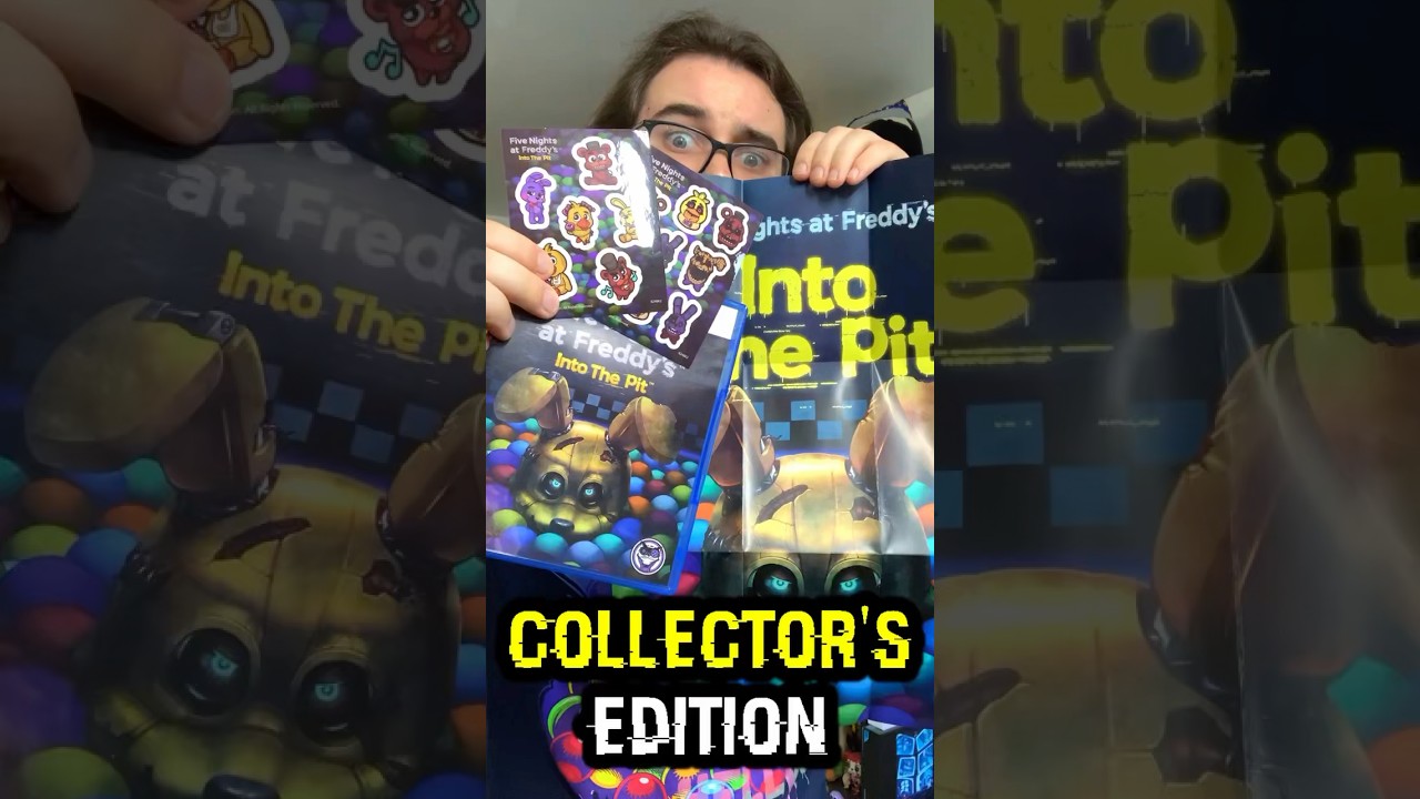 FNaF Into the Pit Collector's Edition Unboxing! - YouTube