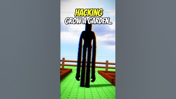 HACKING In Grow a Garden.. #growagarden #roblox #c00lkidd #funny #hacker