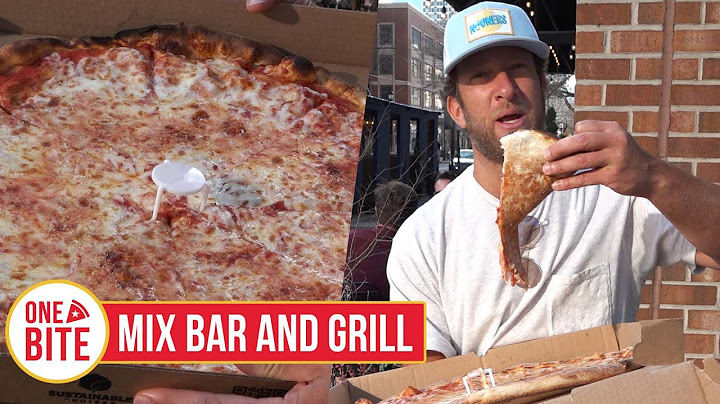 Barstool Pizza Review - Mix Bar and Grill (Philadelphia, PA)