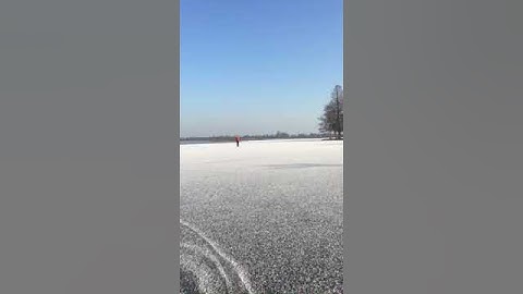 Schaatsten Reeuwijkse plassen