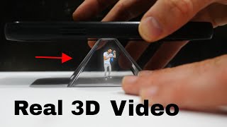 Real 3D Projections That You Can Touch