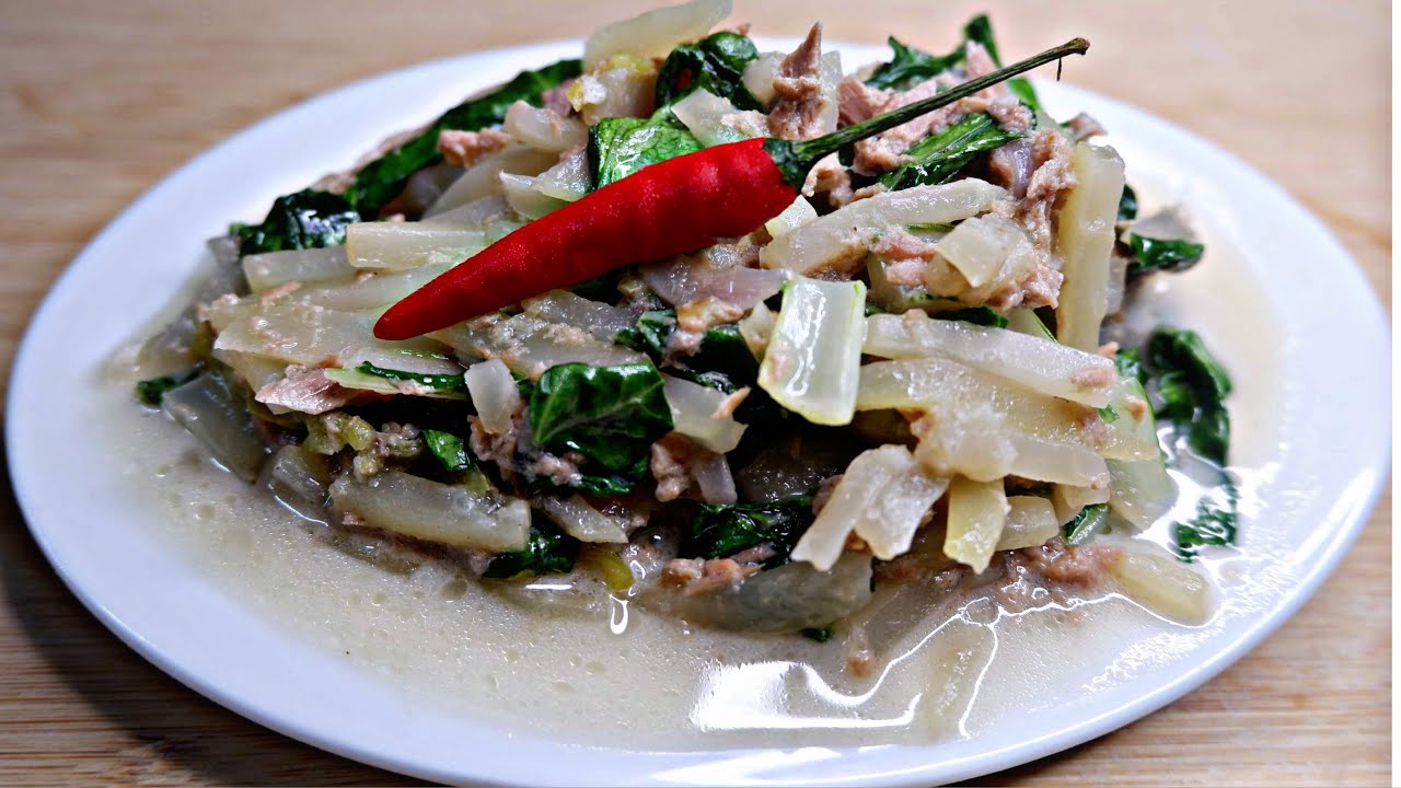 Mura at Sempleng Ulam pero Napakasarap Papaya at Pechay na may Canned Tuna at Gata / Murang Ulam