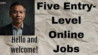 Top 5 Entry-Level Online Jobs to Kickstart Your Remote Career | Work From Home 2024