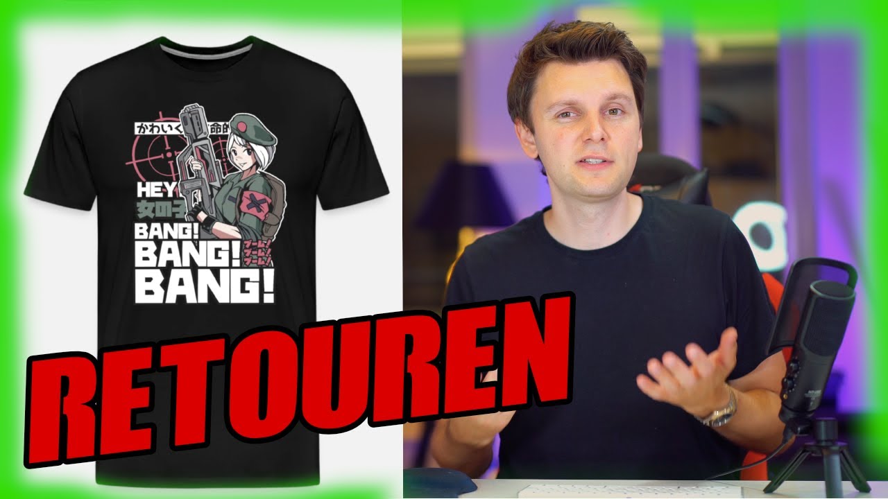 Print on Demand Retouren annehmen? (Etsy, Shopify, Spreadshirt, Amazon