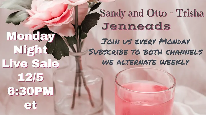 Live Vintage Sale & Chat with Jenneads | Dec 5, 2022 @6:30pm et (3:30pm pt)