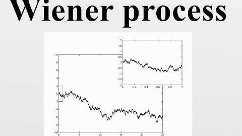 📊 Wiener Process Lecture 5 | Introduction to Brownian Motion & Stochastic Processes