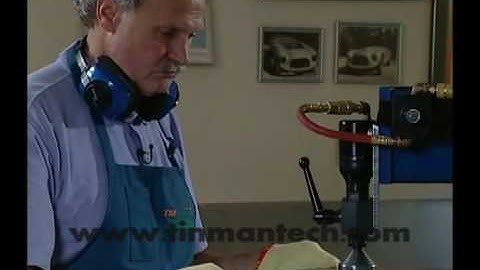 Air Unit demo - TM Power Hammer /  Planishing Hammer