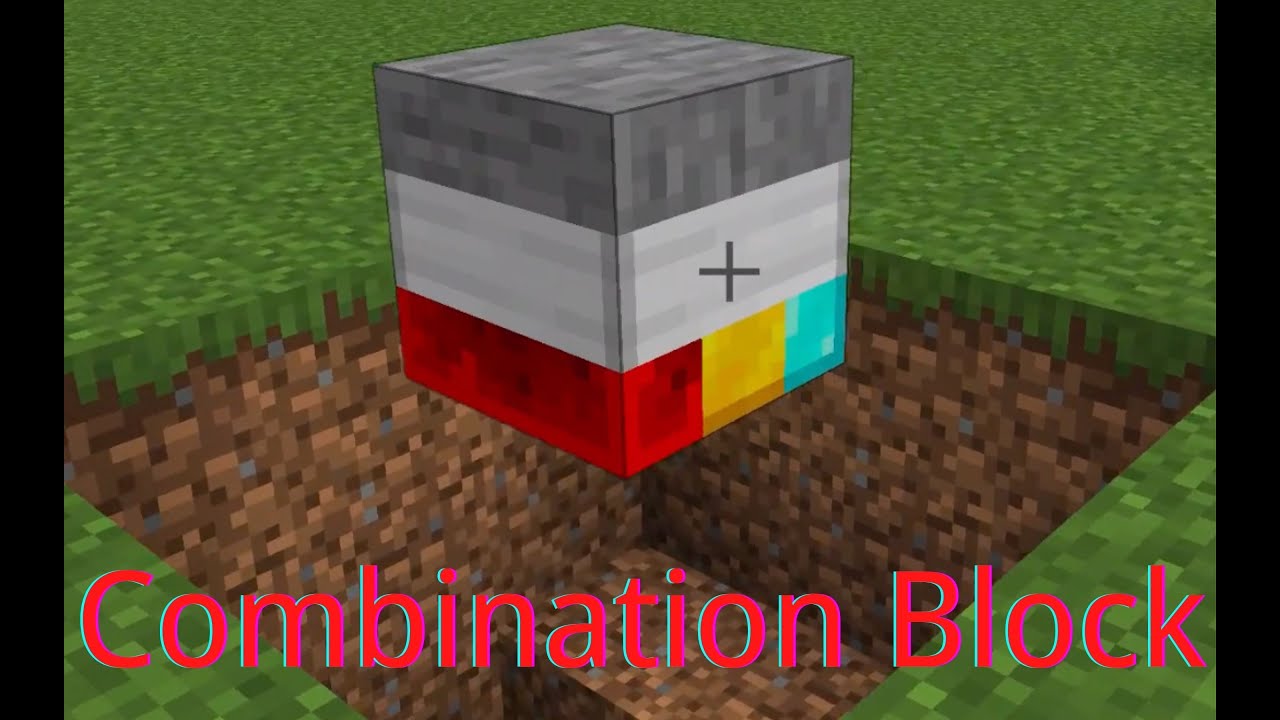 How to make combination block in Minecraft (episode 1). #Minecraft # ...