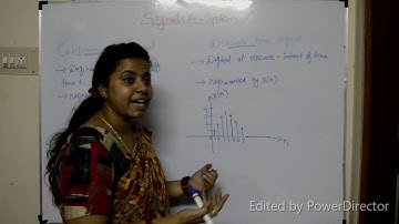 SS 1 | Signals and Systems Part-1 in tamil | continuous and discrete time signals | Introduction