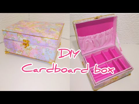 DIY Cardboard Jewelry Box