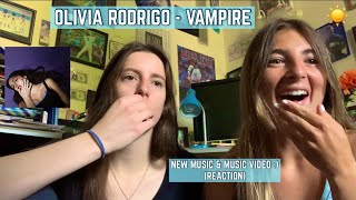 Olivia Rodrigo  Vampire | (REACTION VIDEO & MUSIC VIDEO)