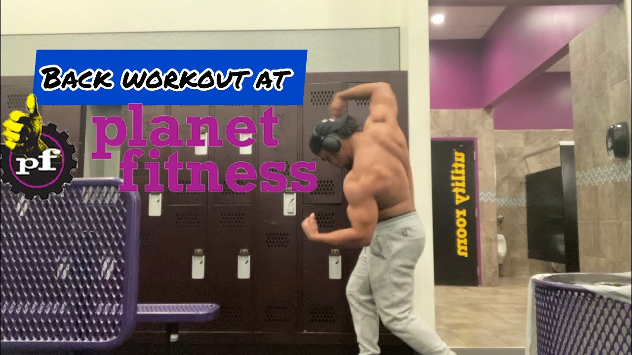 Beginner Back Workout At Planet Fitness 