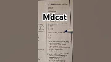 Mdcat chemistry past papers #mdcat #pastpapers