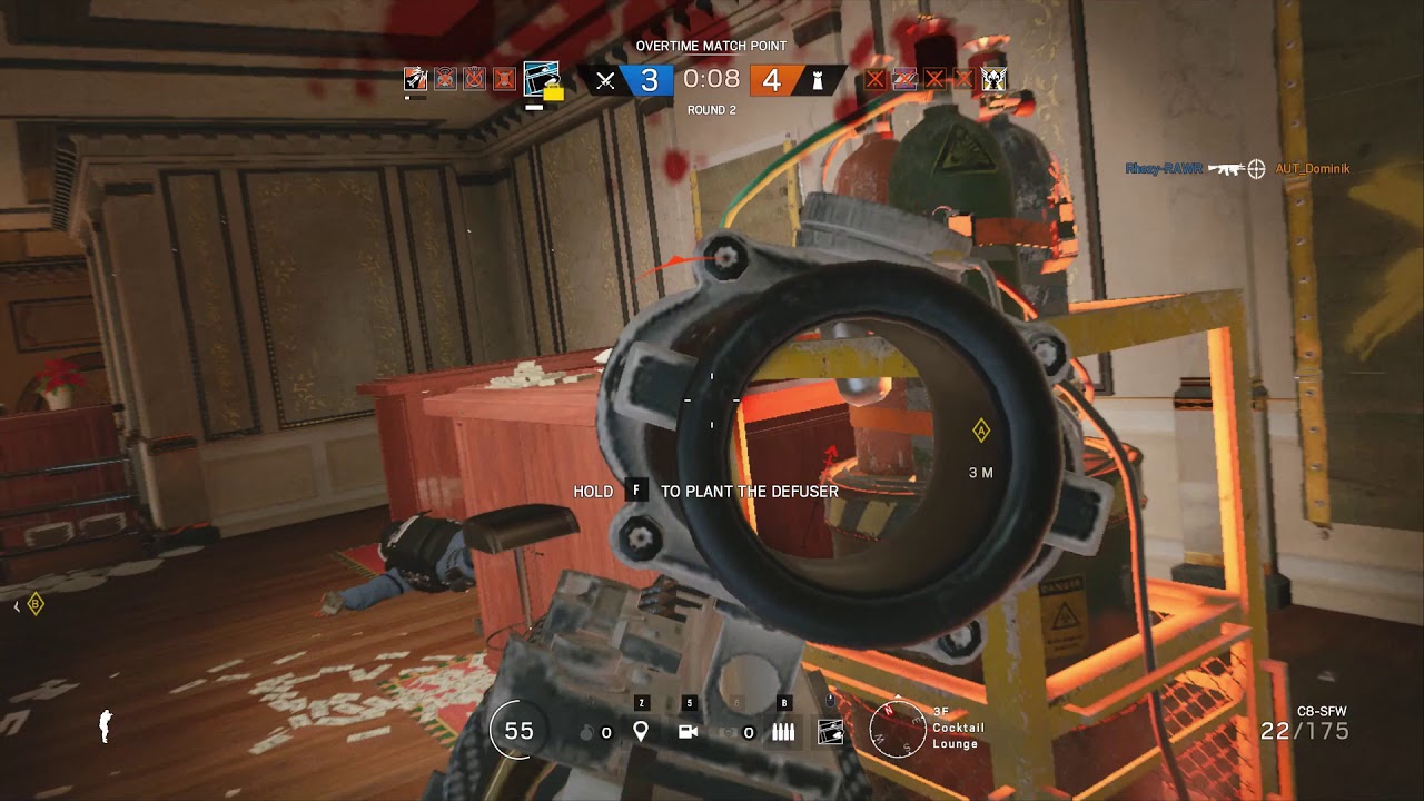 Insane Ash Clutch - Rainbow Six Siege - gonna start putting more effort into videos and hopefully uploading more, also wanna start streaming