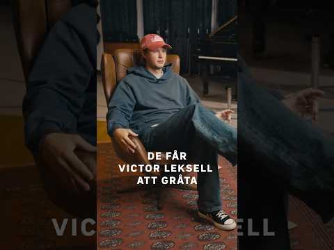 Victor Leksell: Jag kör kepsen ner, lite. 🥹 Vår älskade låtskatt / SVT Play