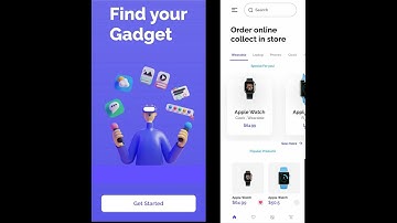 Flutter E-Commerce app