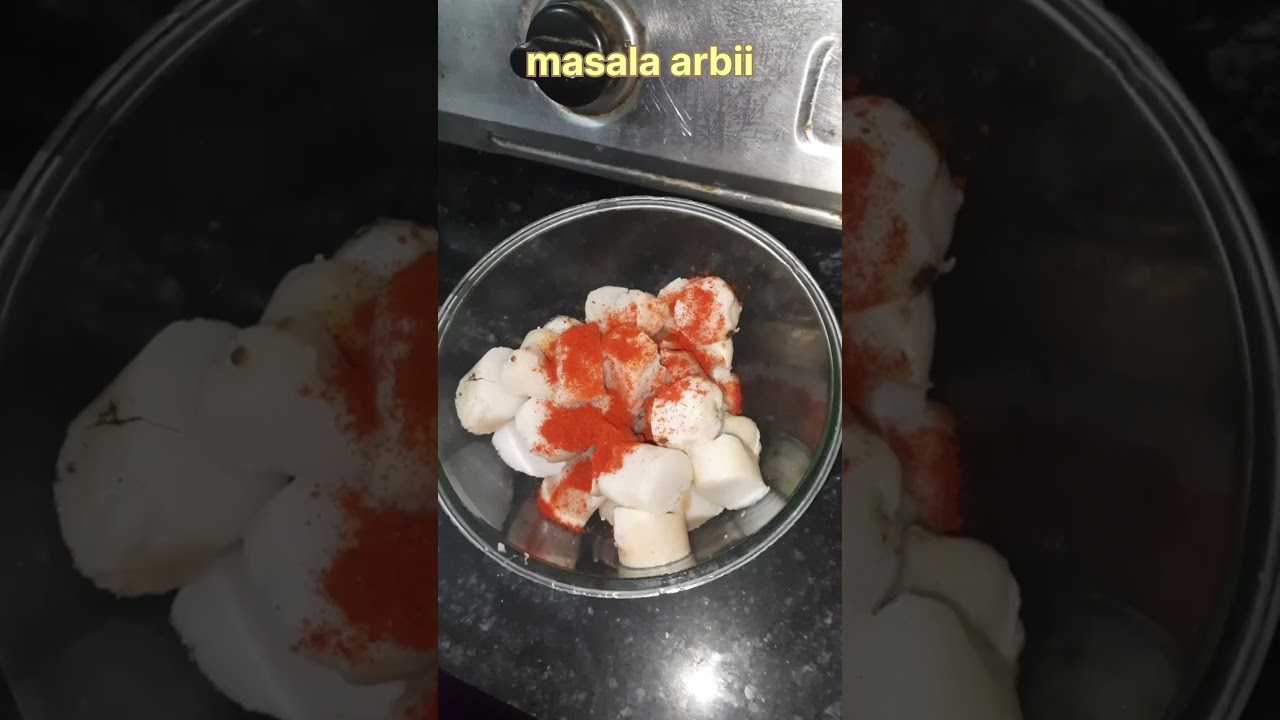 🌶️🥔 मसालेदार अरबी – स्वाद जो दिल जीत ले!“हर बाइट में देसी तड