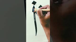 Alif in thuluth calligraphy #opalcalligraphy #alif #thuluth