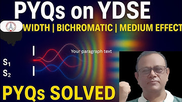 PYQ ON YDSE - ADVANCED PROBLEMS MUST WATCH FOR NEET AND JEE  - INTERFERENCE TOPIC 