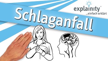 Schlaganfall einfach erklärt (explainity® Erklärvideo)