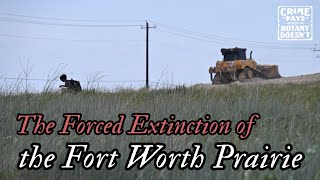 The Extinction of the Ft Worth Prairie