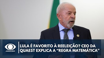 Lula é favorito à reeleição? CEO da Quaest explica a “regra matemática” das eleições | Canal Livre