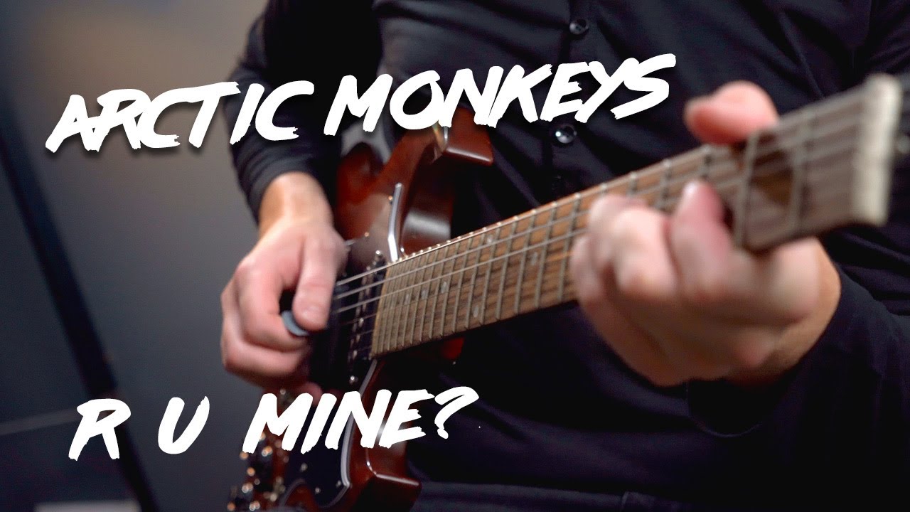R U Mine? Arctic Monkeys Guitar Lesson Tutorial - how to play - YouTube