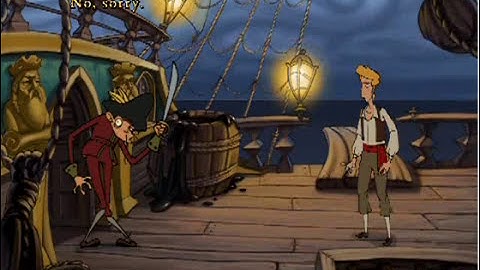 The Curse of Monkey Island - part 4: The Caber Toss