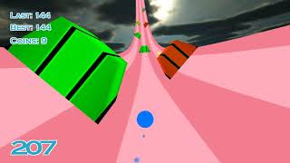 Rolly Sky Ball Vortex Game - Android Gameplay [3+ Mins, 1080p30fps] screenshot 2