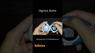 Digivice Battle: Wargreymon vs Imperialdramon #digimon #wargreymon #imperialdramon #anime  #toys