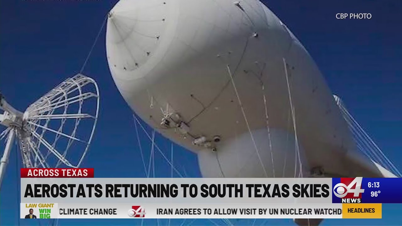 Aerostats Returning to South Texas Skies
