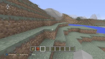 Minecraft Xbox One - SECRET X-RAY BLOCK - Glitch ( See Through Blocks on Minecraft PS4, PS Full HD