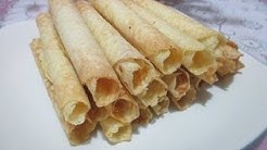 Resep Cara Membuat Kue Semprong Renyah Garing Kriuk kriuk - Durasi: 8.37. 