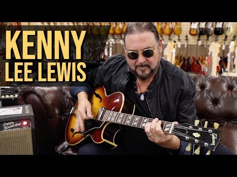 kenny-lee-lewis-playing-a-1968-gibson-es-175-at-norman's-rare-guitar