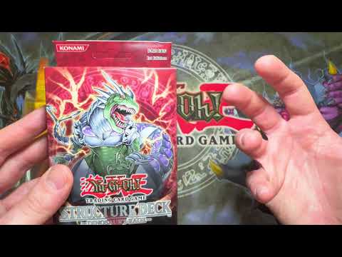 2006 Yu-Gi-Oh! GX Dinosaur's Rage Structure Deck 1st Edition - Vintage Unboxing