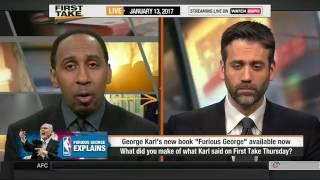 Stephen A Smith destroys to George Karl
