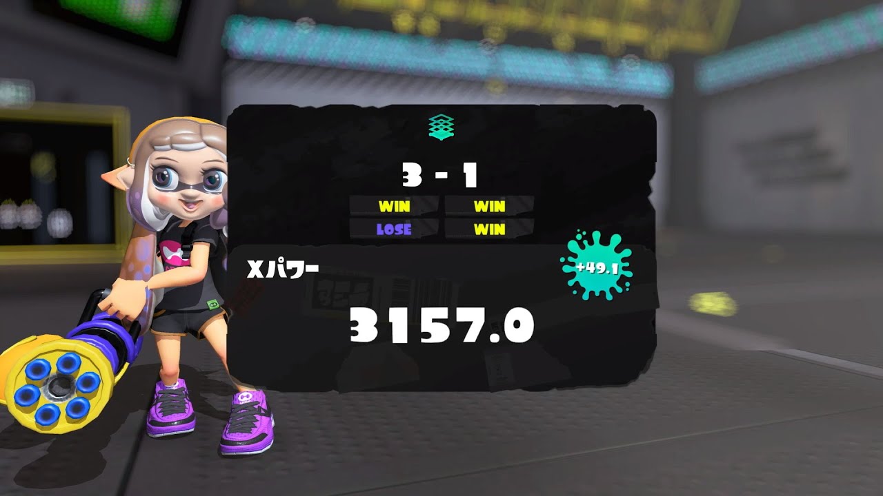 【スプラトゥーン３参加型】　【武器6種3000↑】　【最高XP3157】　スプスピ31行っちゃった