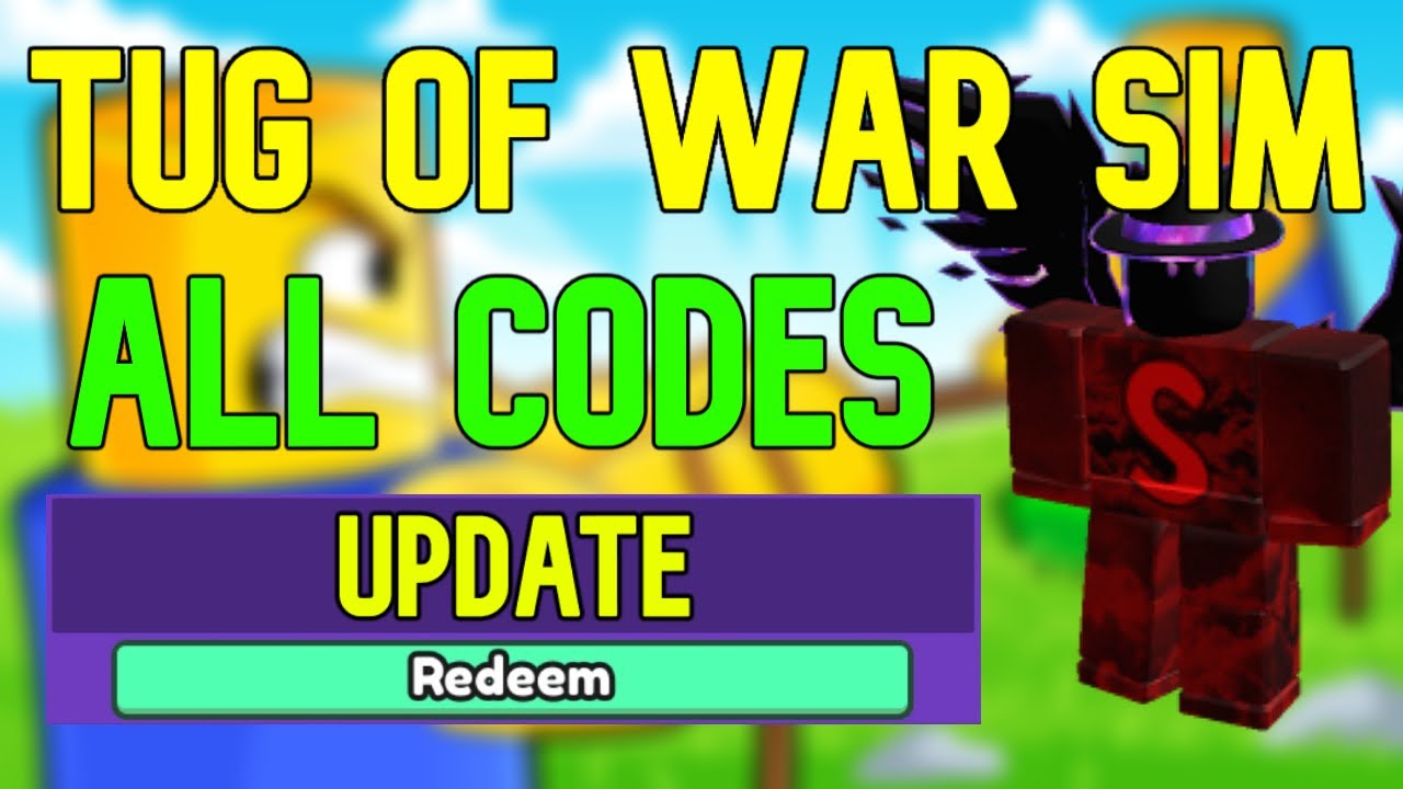 ⚠️ALL WORKING CODES for TUG OF WAR SIMULATOR Roblox in July 2023