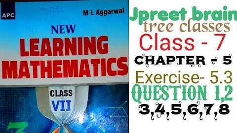 class 7 #mlaggarwal chapter 5 #algebricexpression exercise 5.3 question 1,2,3,4,5,6,7,8 #math #cbse