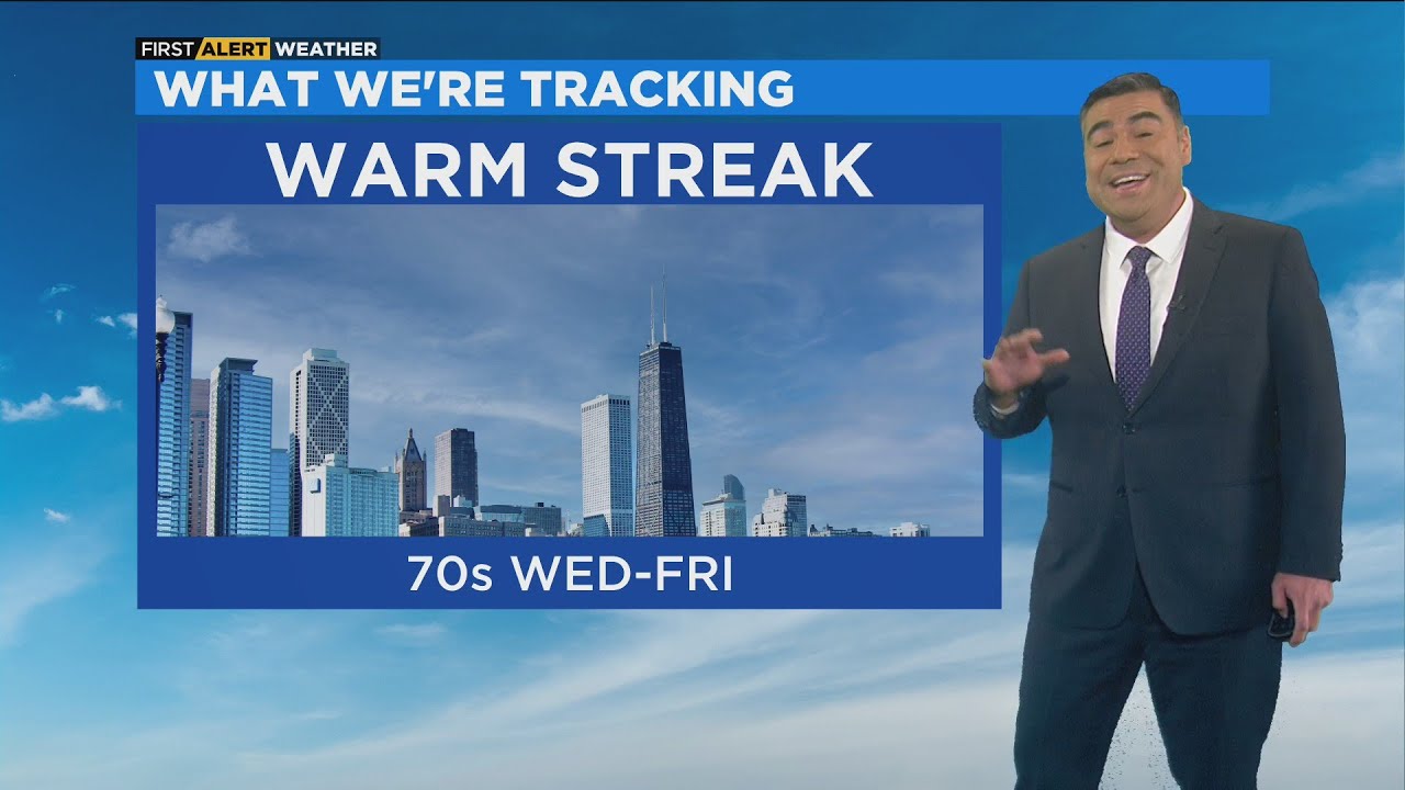Chicago First Alert Weather: Warm streak coming - YouTube