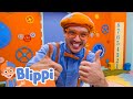 Blippi Visits an Adventure Park - Super Fast Race | Cars, Trucks &amp; Vehicles Cartoon | Moonbug Kids