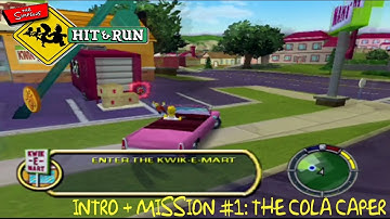The Simpsons: Hit & Run (PS2) Intro + Mission #1: The Cola Caper