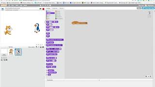 Scratch:  Broadcast and Receive Blocks (1 in series)
