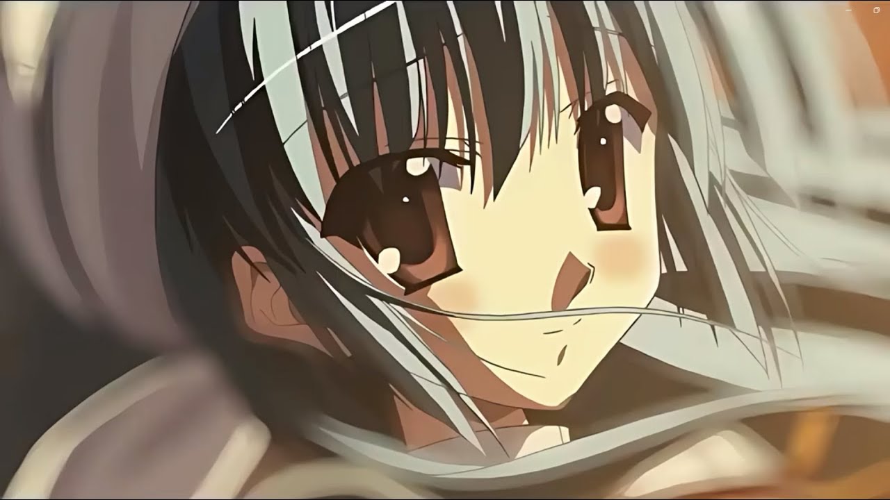 悠久の翼/原田ひとみ/ef the first tale ED/カラオケ用動画 - YouTube