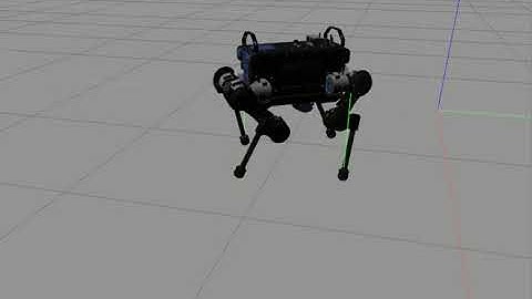 whole body controller with inverse dynamics for quadrupedal robots