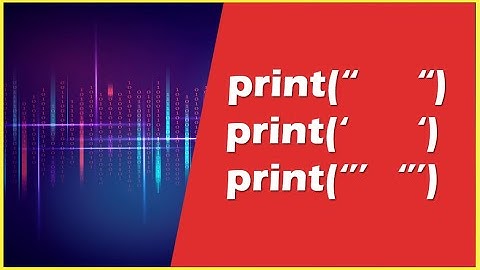 تعلم البايثون للمبتدئين : دالة الطباعة