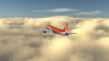 [Prepar3D V5] QW 787-8 Soaring above clouds